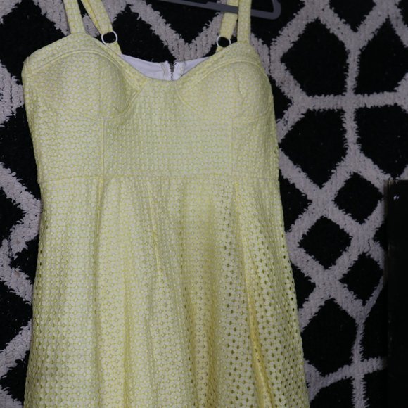 Glam Doll Dress| Yellow  Gingam Sundress XL - Picture 5 of 12